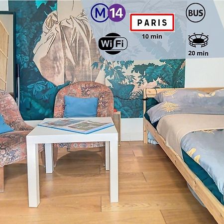 圣旺Le Chic Audonien - Cozy Nest Before Gates Of Paris - Access From Cdg & Orly Airports - Wi-Fi - Smart Tv公寓 外观 照片
